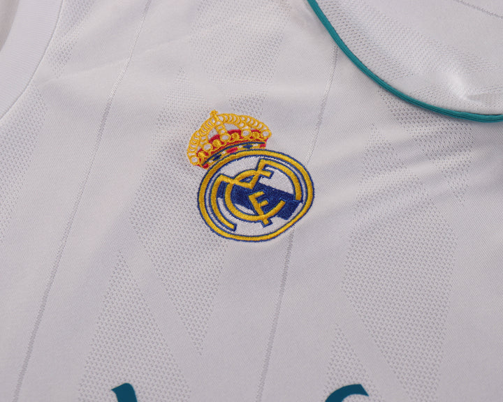 Camisa Retrô Real Madrid 2017/18 Home Infantil – Belt Sports