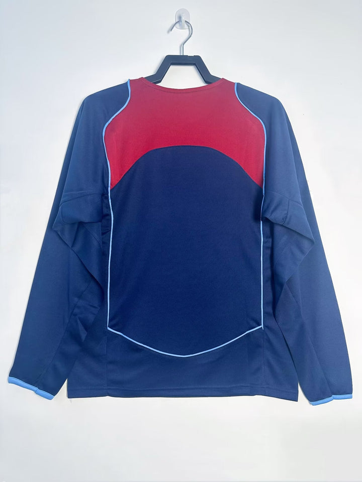Camisa Retrô Atletico Madrid 2004/05 Away Manga Longa – Belt Sports