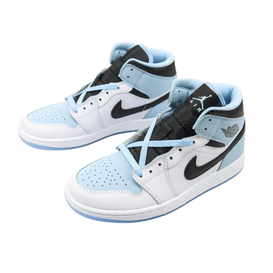 Air Jordan 1 Mid GS - Azul Gelo