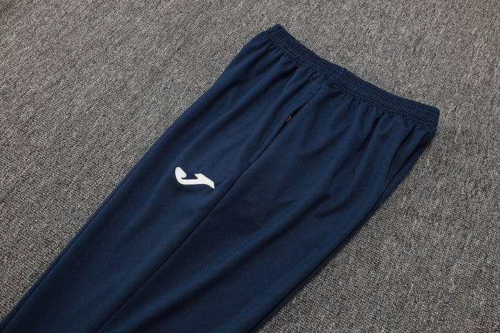 Calça Treino Joma - Branco/Azul marinho