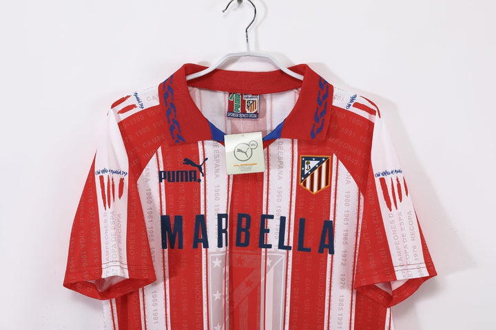 Camisa Retrô Atletico Madrid 1995/96 Home – Belt Sports