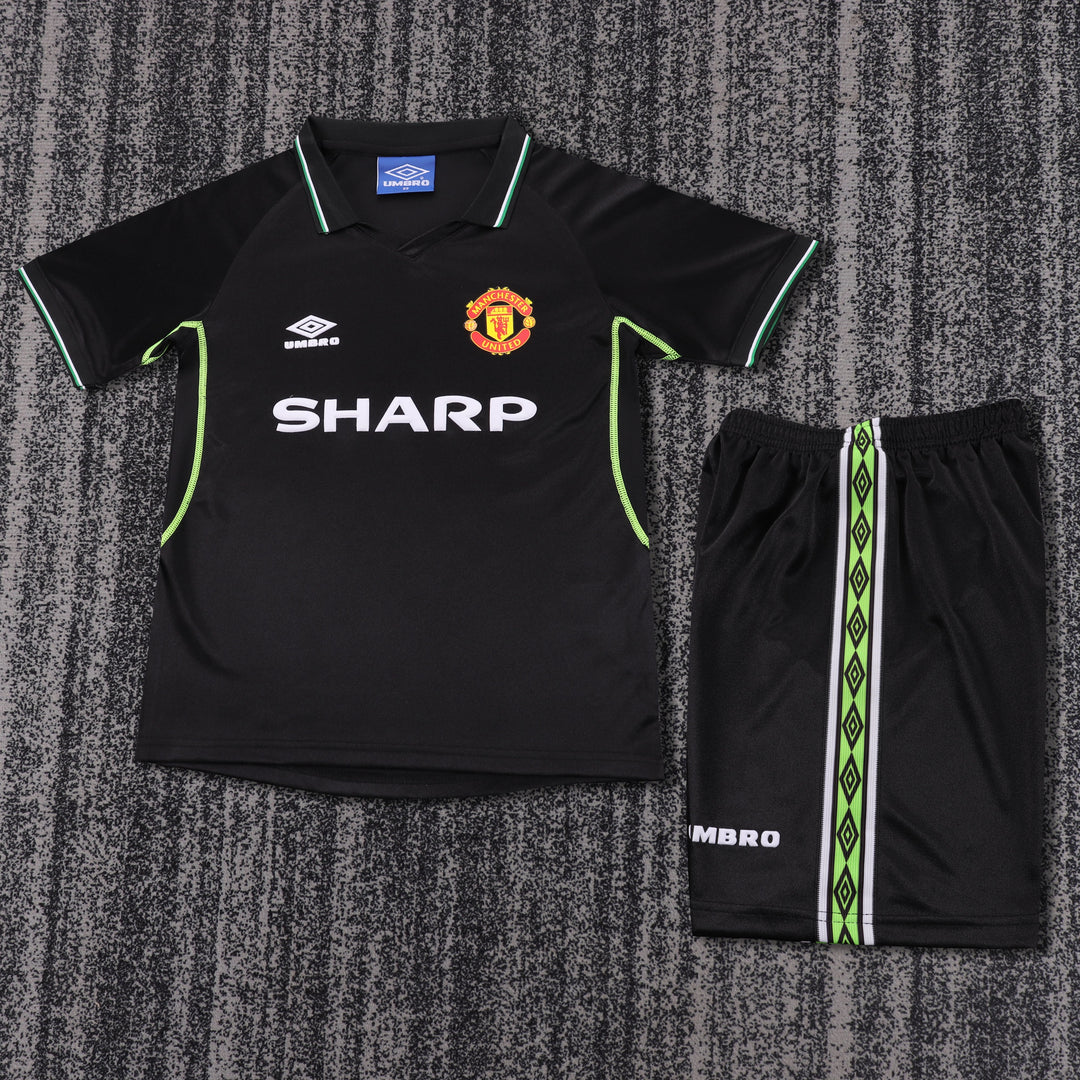 Camisa Retrô Manchester United 1998/99 Third Infantil – Belt Sports