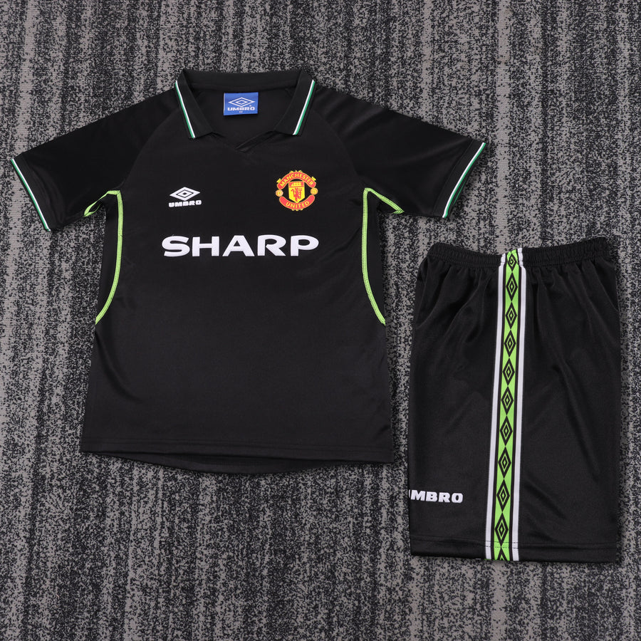 Camisa Retrô Manchester United 1998/99 Third Infantil – Belt Sports
