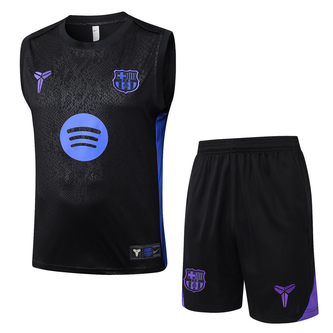 Kit Regata Barcelona 25/26 - Preto/Azul Royal