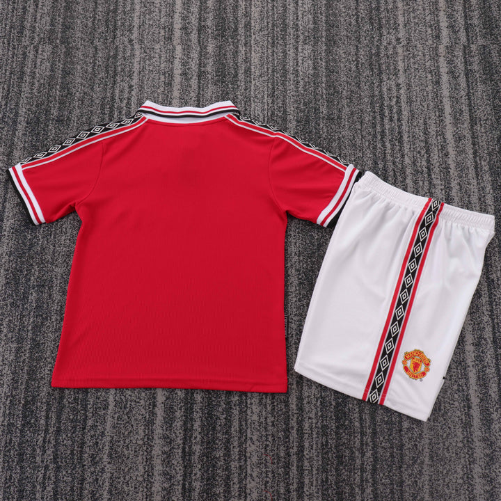 Camisa Retrô Manchester United 1998/99 Home Infantil – Belt Sports