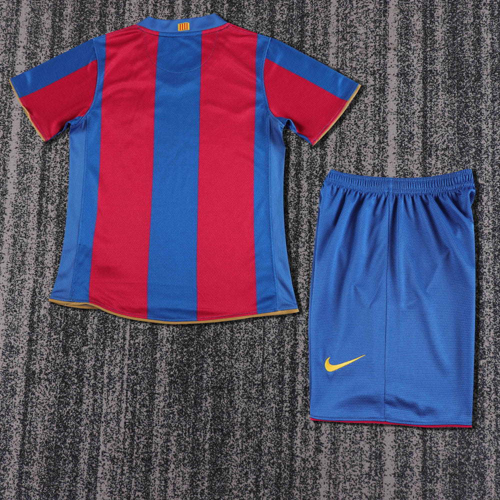 Camisa Retrô Barcelona 2007/08 Home Infantil – Belt Sports