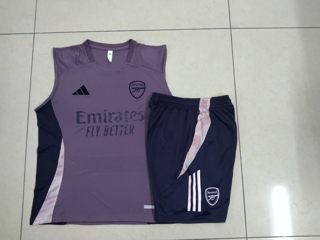 Kit Regata Arsenal 24/25 - Malva/Preto