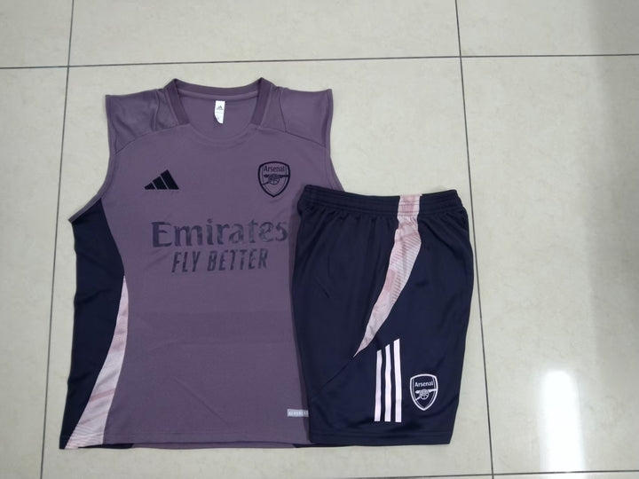 Kit Regata Arsenal 24/25 - Malva/Preto