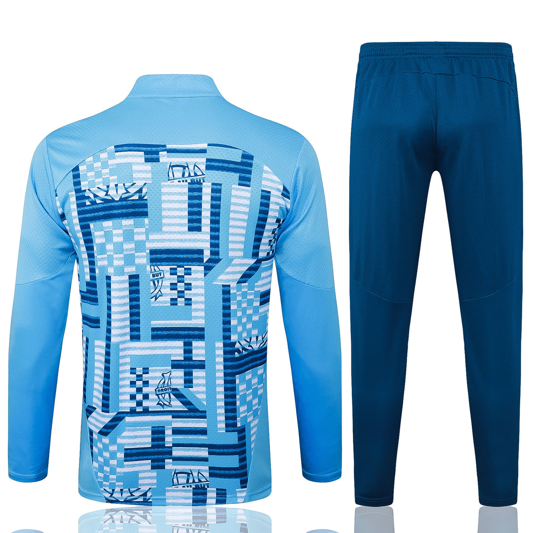 Conjunto Treino Olympique de Marseille 24/25 - Azul