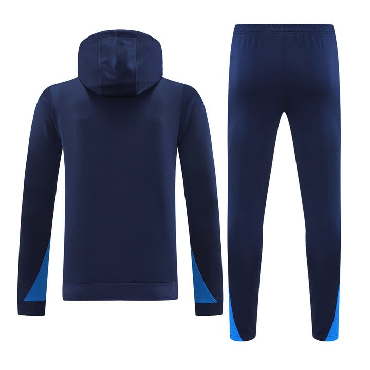 Conjunto Chelsea 2024/25 Azul Marinho II - Capuz