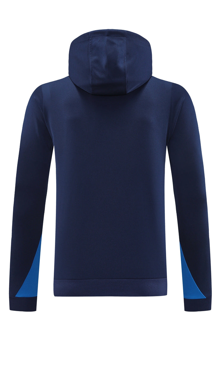 Blusão Chelsea 2024/25 Azul Marinho II - Capuz