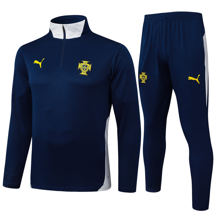 Conjunto Treino Portugal 24/25 - Azul Marinho