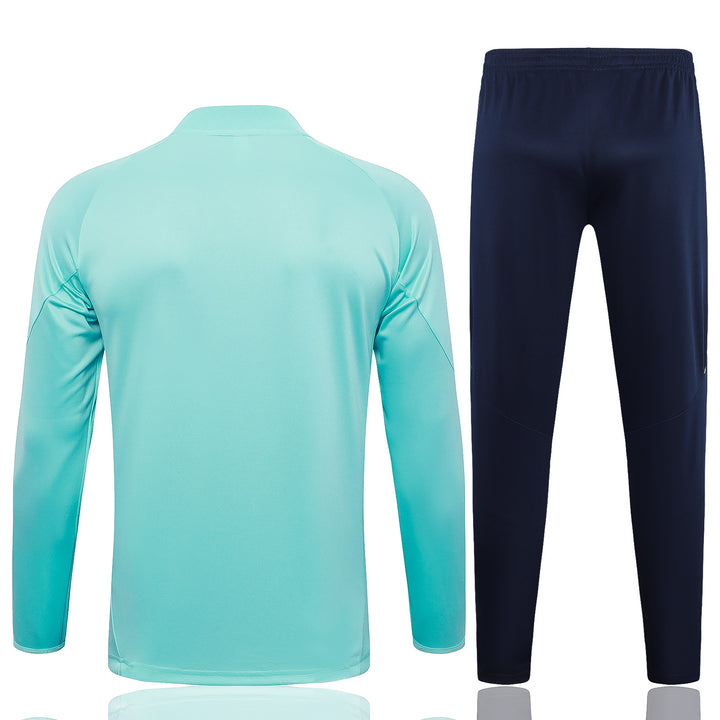 Conjunto Treino Real Madrid 24/25 - Turquesa