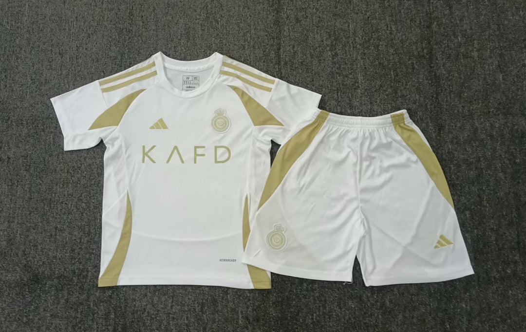 Conjunto Infantil Al Nassr 2024/25 Terceiro
