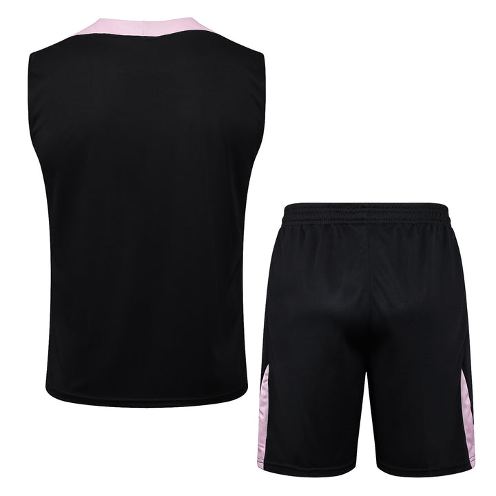 Kit Regata PSG 24/25 - Preto/Rosa