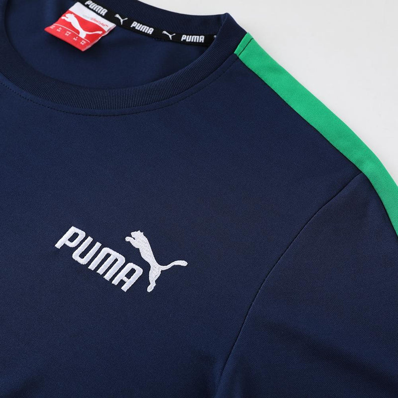 Camisa Treino Puma - Azul Marinho/Verde