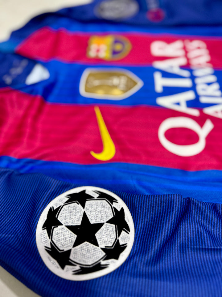 Camisa Retrô Barcelona 2016/17  (+Patch) - Manga Longa