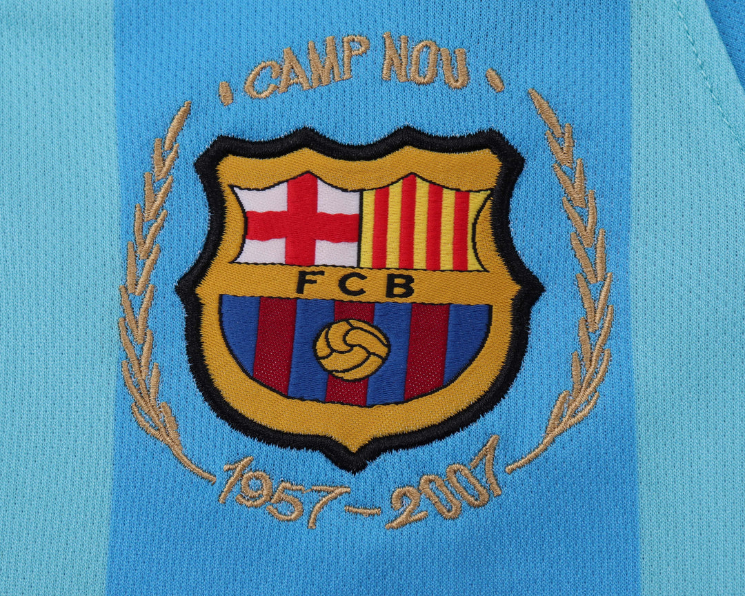 Camisa Retrô Barcelona 2007/08 Away Infantil – Belt Sports