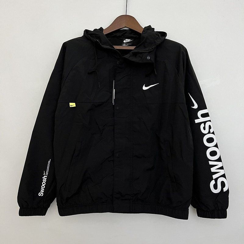 Jaqueta Corta Vento Nike Swoosh - Preta