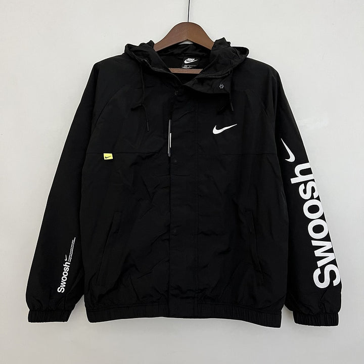Jaqueta Corta Vento Nike Swoosh - Preta