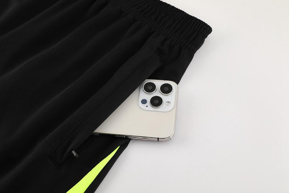 Kit Nike - Preto/Verde Neon