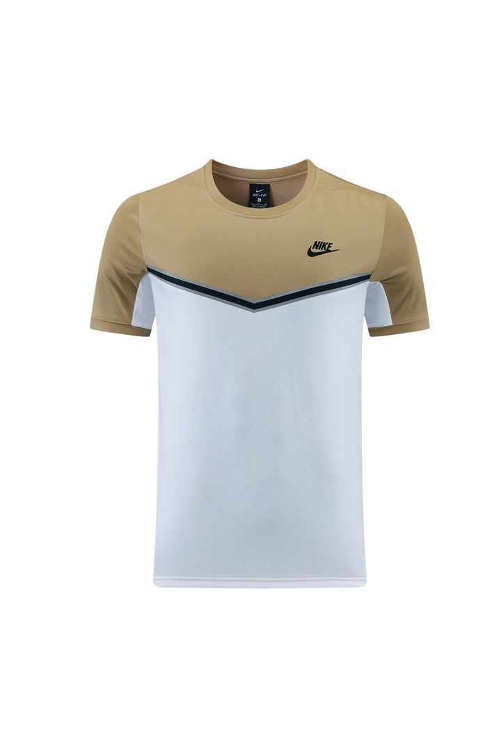 Camisa Treino Nike - Bege/Branco