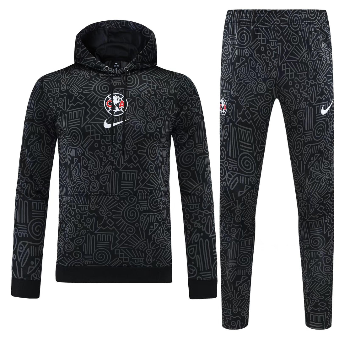 Conjunto Club América Preto - Capuz