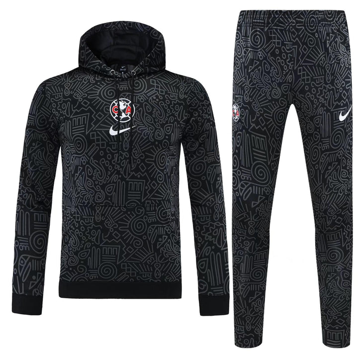 Conjunto Club América Preto - Capuz