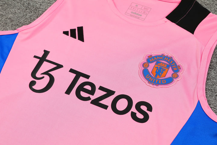 Kit Regata Manchester United 24/25 - Rosa Claro