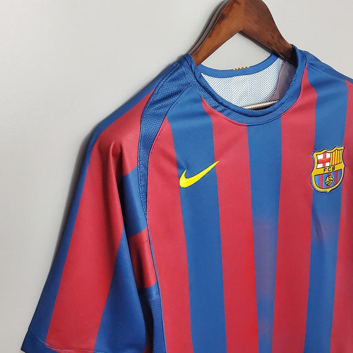 Camisa Retrô Barcelona 2006 UEFA Champions League Home