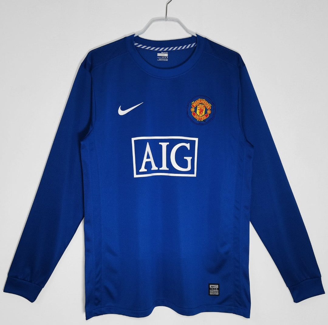 Camisa Retrô Manchester United 2008/09 Third Manga Longa – Belt Sports