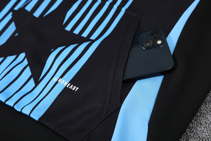Conjunto Argentina 2025/26 Preto - Capuz