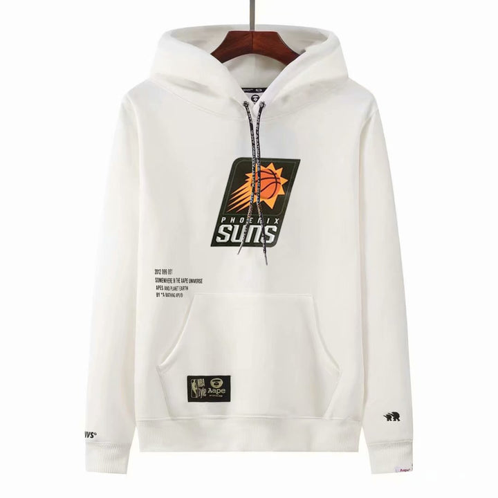 Moletom Phoenix Suns NBA x A Bathing Ape (BAPE) - Branco