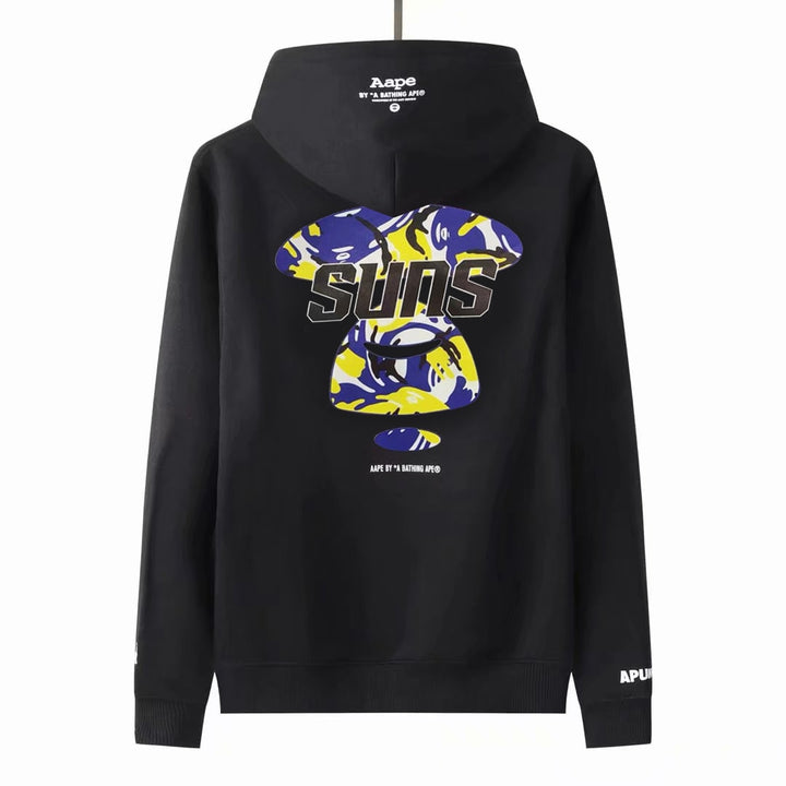 Moletom Phoenix Suns NBA x A Bathing Ape (BAPE) - Preto