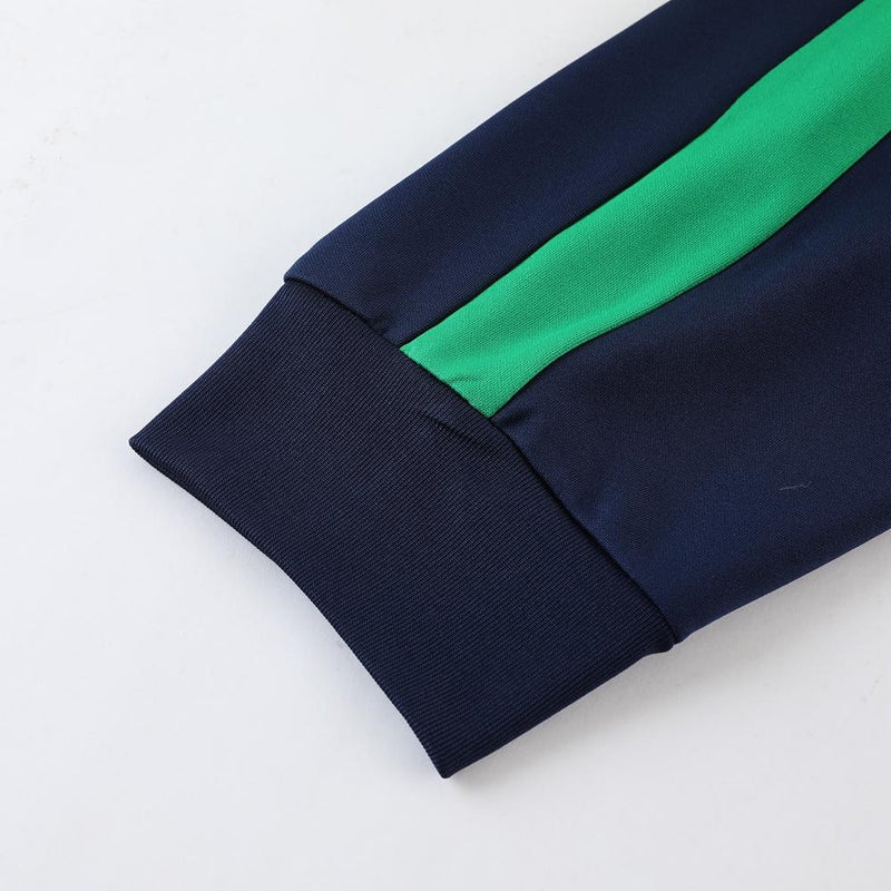 Calça Treino Puma - Azul Marinho/Verde