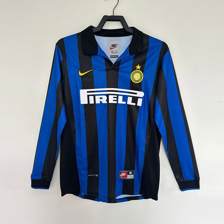 Camisa Retrô Inter Milan 1998/99 Home Manga Longa – Belt Sports
