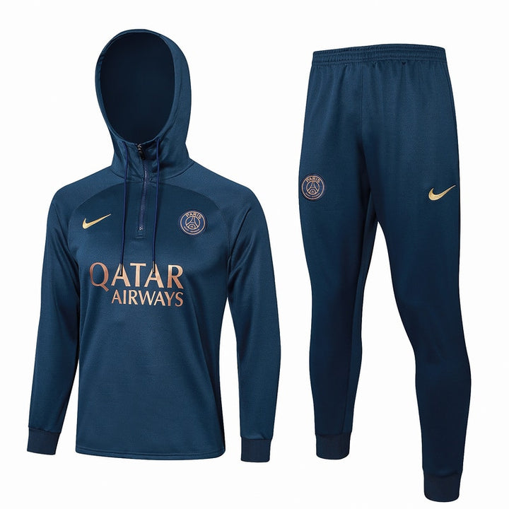 Conjunto PSG 2023/24 Azul - Capuz