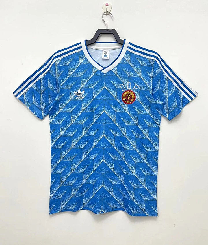 Camisa Retrô Alemanha Oriental 1988/90 Home (PRONTA ENTREGA)