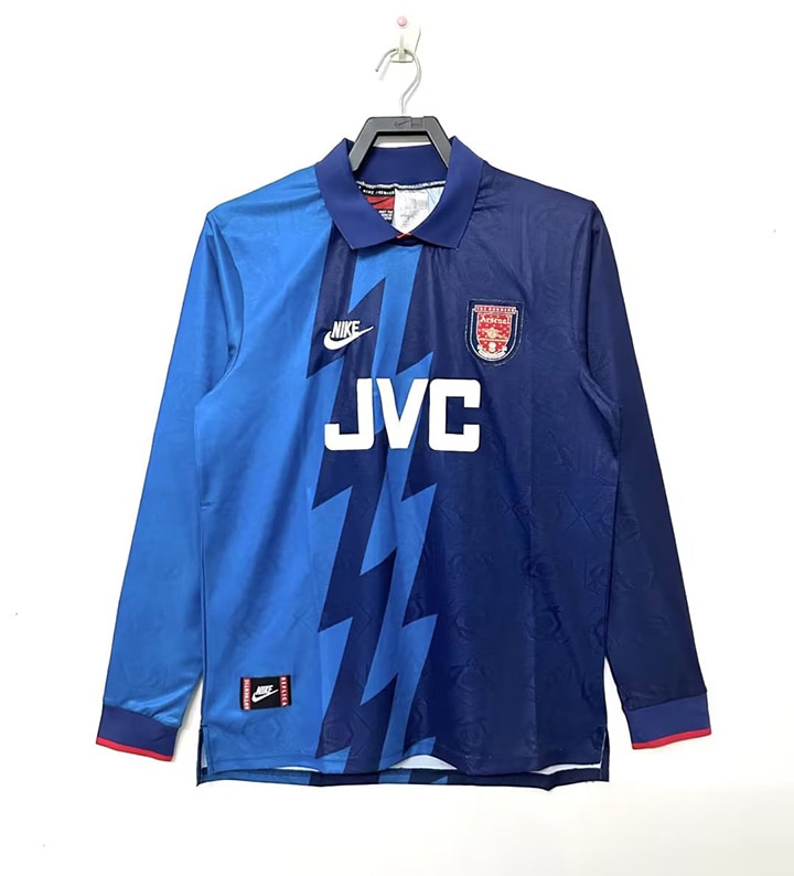 Camisa Retrô Arsenal 1995 Manga longa