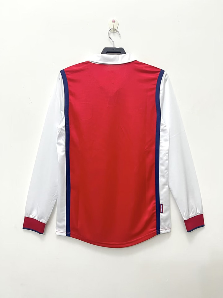 Camisa Retrô Arsenal 1998∕99 Manga longa