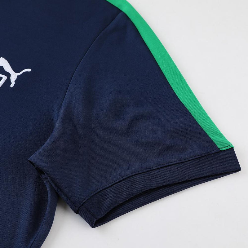 Camisa Treino Puma - Azul Marinho/Verde