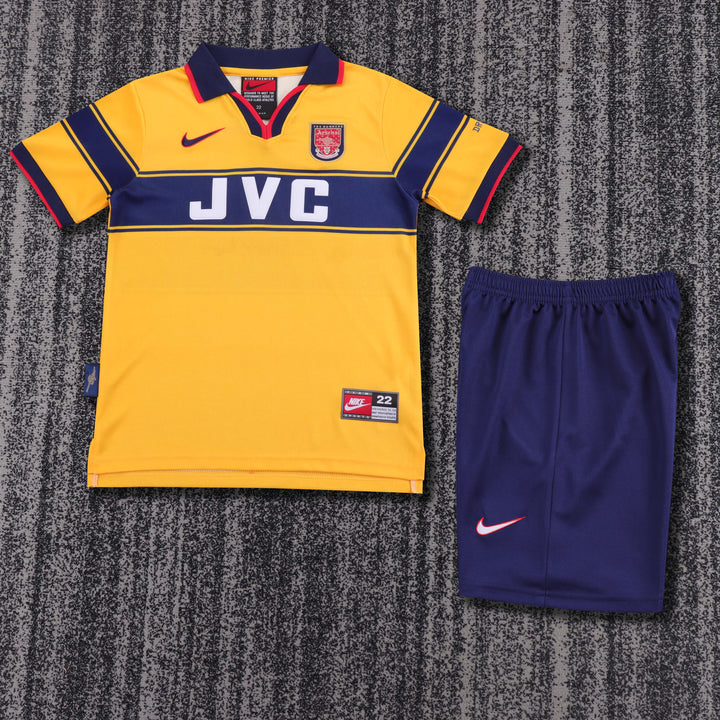 Camisa Retrô Arsenal 1997/98 Away Infantil – Belt Sports