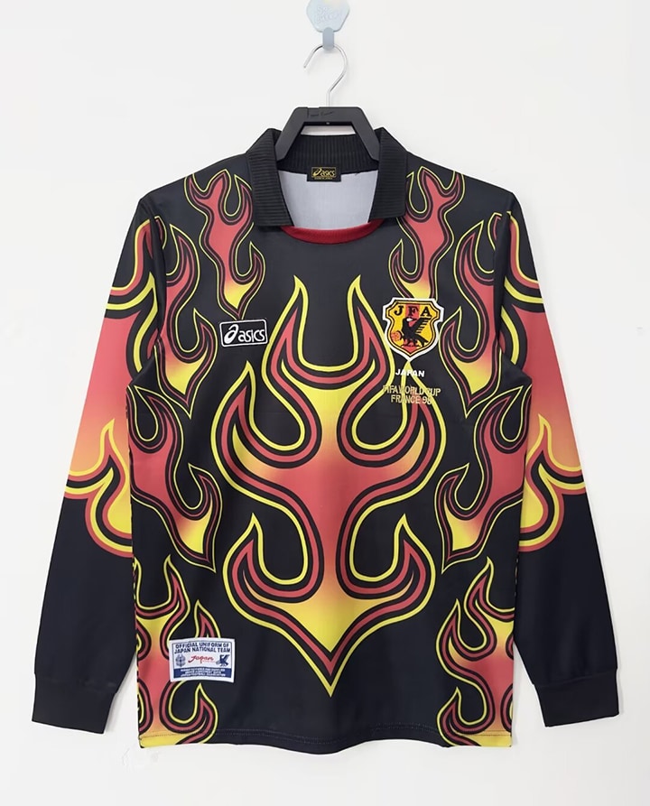 Camisa Retrõ Japão 1998 Manga longa - Goleiro