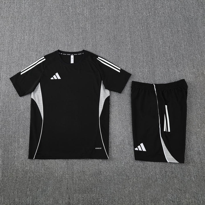 Kit Adidas - Preto/Cinza