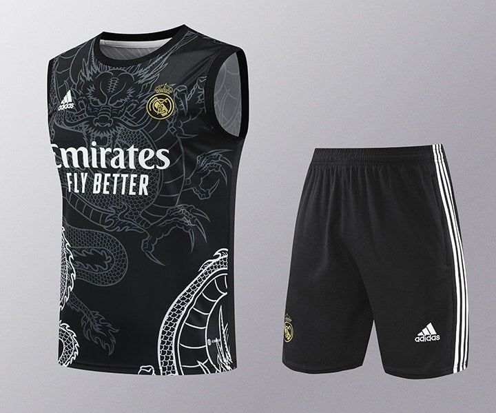 KIT REGATA REAL MADRID 24/25 DRAGON - PRETO