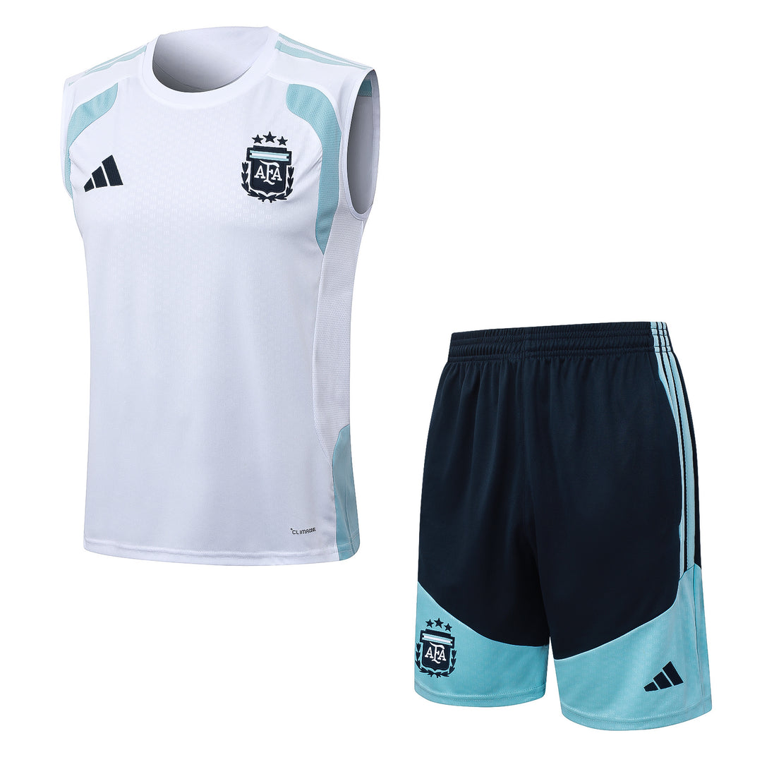 Kit Regata Argentina 26/27 - Branco/Azul Bebê/Azul Marinho