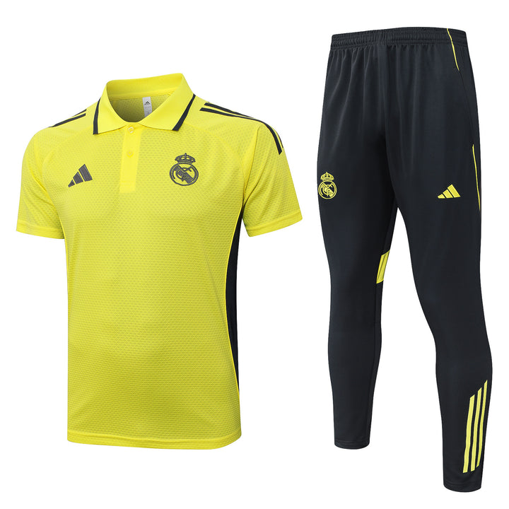 Kit Polo Real Madrid 25/26 - Amarelo