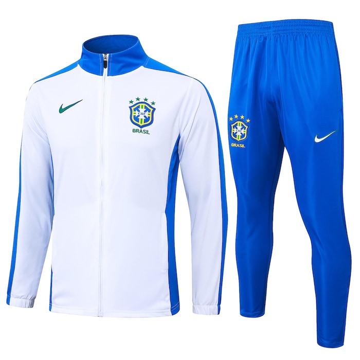 Conjunto Brasil 24/25 - Azul/Branco