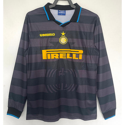 Camisa Retrô Inter de Milão 97/98 Terceira - Manga Longa