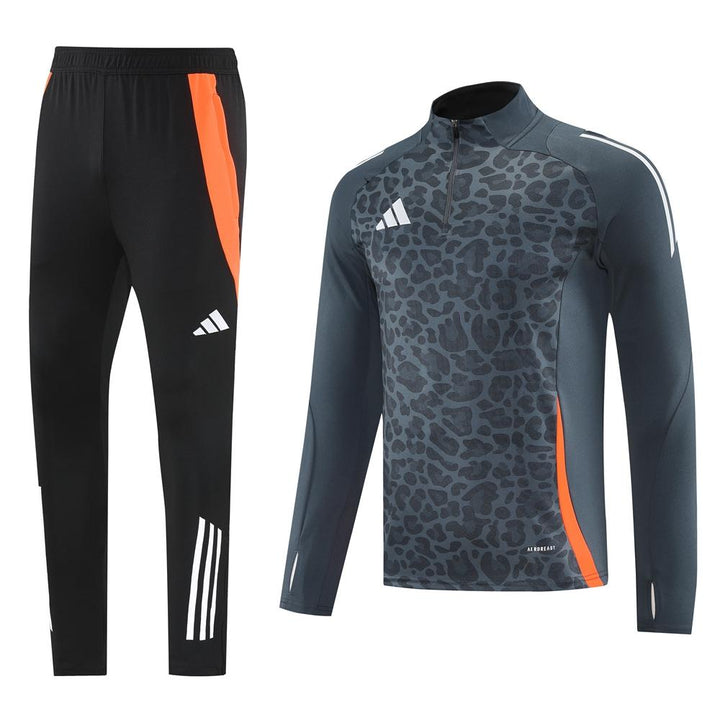 Conjunto treino Adidas - Cinza/Laranja